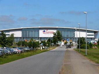 Flughafen Rostock, Terminal & Gepäckabfertigung