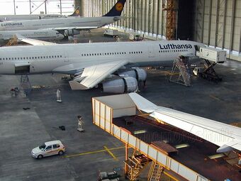 Flughafen Frankfurt, Lufthansa Wartungshalle 6